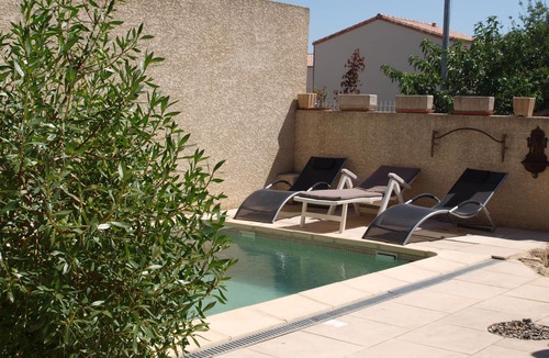 Nezignan-L'Eveque House | Cozy house with pool