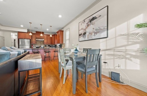 McGinley Square Apartment | Cozy Jersey City/NYC Oasis w/Double Balcony