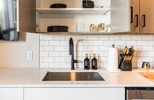 Boise Apartment | Cozy King Bed, Coffee Bar, Hot Tub