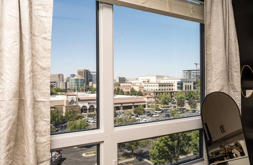 Boise Apartment | Cozy King Bed, Coffee Bar, Hot Tub