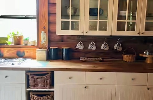 Lookout Mountain Apartment | Cozy King Size Fireplace Log Cabin Apartment on Lookout Mountain