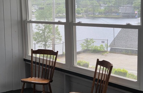 Alton Bay House | Cozy Lake house, Large Enclosed Porch, Private beach