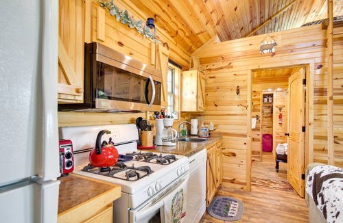 Clayton Cabin | Cozy Lake Sardis Cabin w/Stunning View!