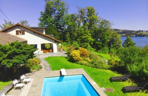 Horw Apartment | Cozy Lake Villa with Calming Terrace