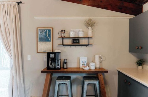 Seneca Falls House | Cozy Lakeside Cottage w/Dock, Kayaks, & Fire Pit
