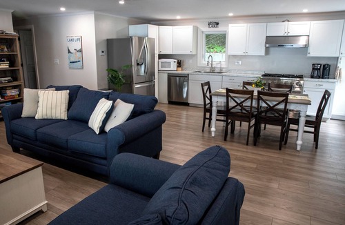 Lamoreaux Landing House | Cozy lakeside home with incredible sunsets