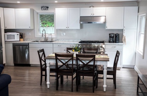 Lamoreaux Landing House | Cozy lakeside home with incredible sunsets