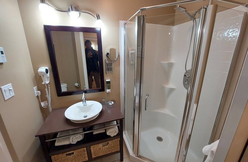 Piedmont Condo | Cozy loft for two with king bed and even a kitchenette . Rest, romance or work