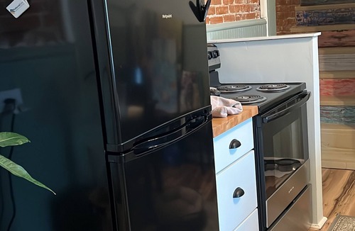 St. Charles Apartment | Cozy Loft from 1860 in Frenchtown facing Katy trail St Charles MO