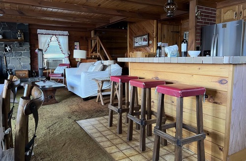 Averill Park Cabin | Cozy Log Cabin on a private lake with incredible scenery.