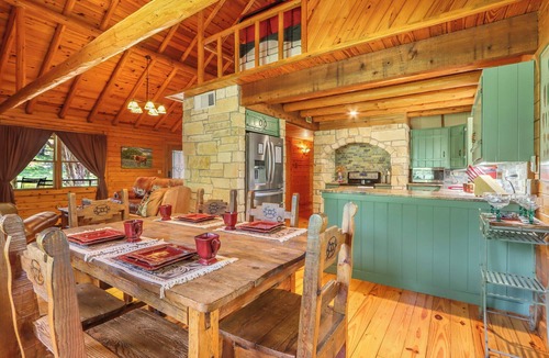 Fischer Cabin | Cozy Log Cabin w/Fireplace, Grill, & Wildlife Views
