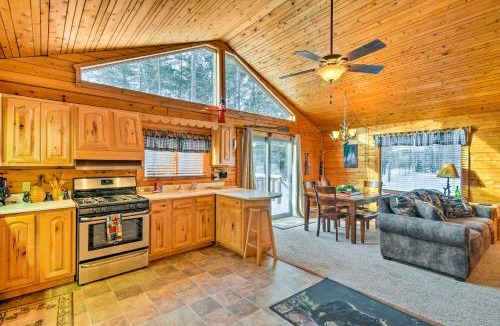 Steuben House | Cozy Manistique Cabin w/Deck, Grill & Fire Pit!