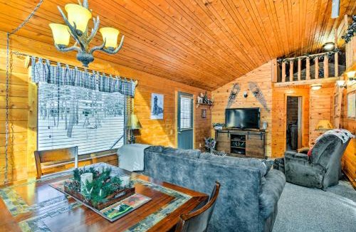 Steuben House | Cozy Manistique Cabin w/Deck, Grill & Fire Pit!