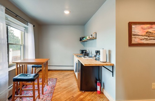 Meredith Apartment | Cozy Meredith Studio Near Lakes & Downtown