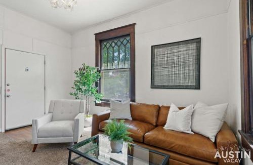 North University Apartment | Cozy Mid-Century Modern Vibes in Central Location