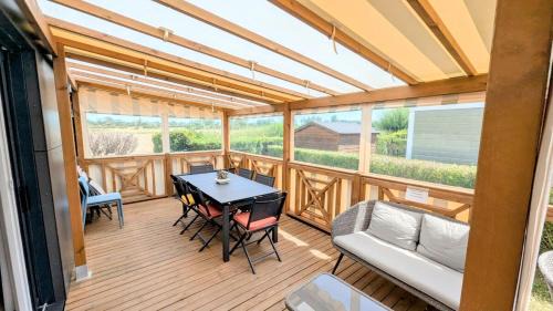 Montmartin-sur-Mer Apartment | Cozy mobile home with great comfort - Camping La Sirène