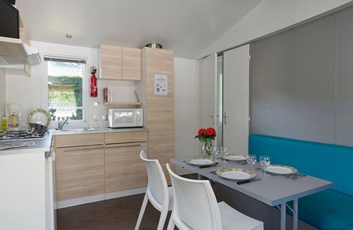 Les Aires House | Cozy mobile home for 4 people with fully-equipped kitchen