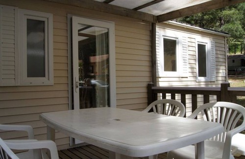 Sournia House | Cozy mobile home with terrace for 4 people in Sournia