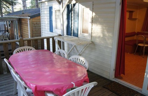 Sournia House | Cozy mobile home with terrace in Sournia