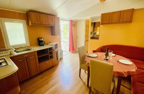 Camon House | Cozy mobile home with terrace