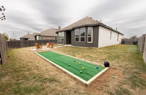 Kyle House | Cozy Modern Home Near Austin with Fire Pit, Game Room & Outdoor Fun!