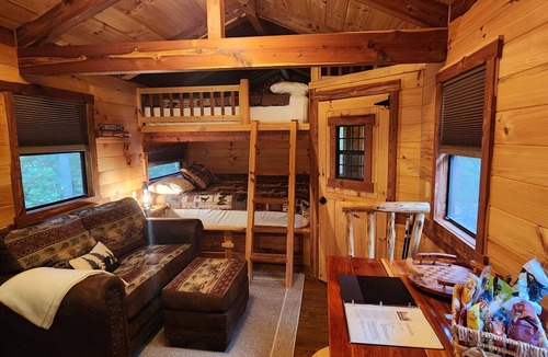 Eldred Cabin | Cozy Mountain Cabin w/Private Lake Access