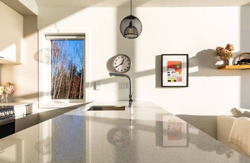 Upper Blandford Cabin | Cozy Oceanfront Escape with Hot Tub