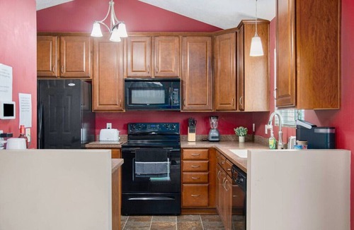 Millard House | Cozy Omaha Home 3 bdrm 2 baths