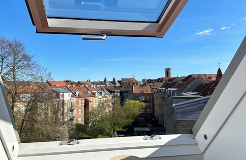 Aarhus C Apartment | Cozy penthouse apartment located on Frederiksbjerg in Aarhus c
