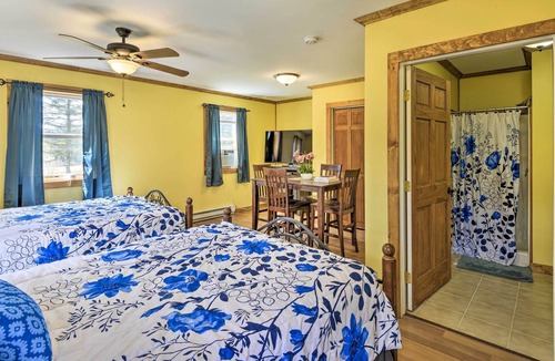 Pleasant Mount Apartment | Cozy Poconos Studio w/ Community Pool & Fire Pit!