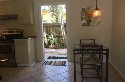 Riverside Park Apartment | Cozy & private with private yard