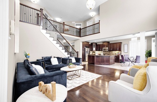 Cambridge House | Cozy Retreat Heated Pool Fireplace Workspace