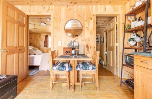 Warrensburg Cabin | Cozy Riverfront Adirondack Cabin [+ Bonus Cabin]