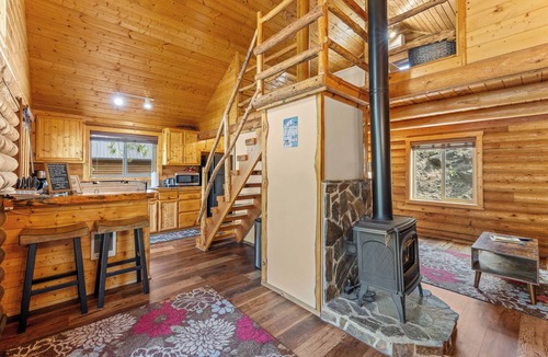White Bird Cabin | Cozy Riverfront Cabin, Full Kitchen, Sandy Beach Area, Pet Friendly!