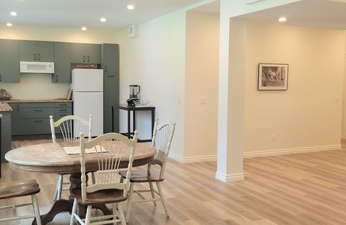 Northwest Calgary Apartment | Cozy Riverside Suite - Hot Tub