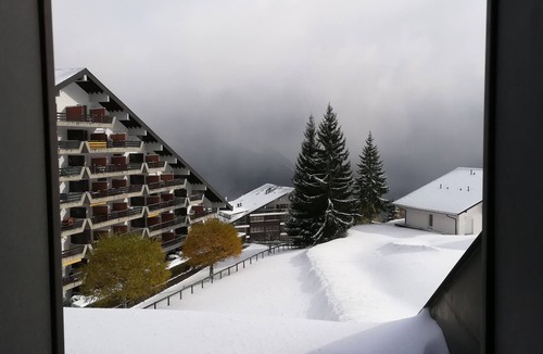 Vionnaz Apartment | Cozy & Romantic Chalet-Style Flat with Mountain View: Ideal for Skiing & Hiking