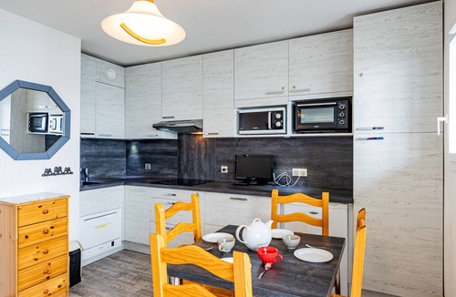 Montgellafrey Apartment | Cozy studio 4 pers, south balcony, 30m from ESF lessons