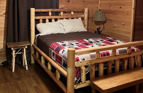 Forestport Cabin | Cozy secluded cabin on a main snowmobile trail we call Rock Inn the Forest