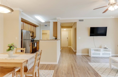 The Colony Apartment | Cozy Stay minutes from The Star! W/Pool & Gym - Near Top Golf and PGA Frisco!