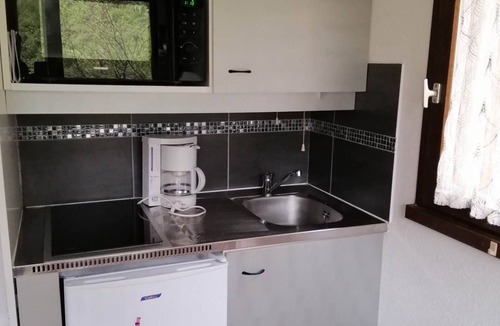 Prapoutel Apartment | Cozy studio cabin with balcony and pets allowed