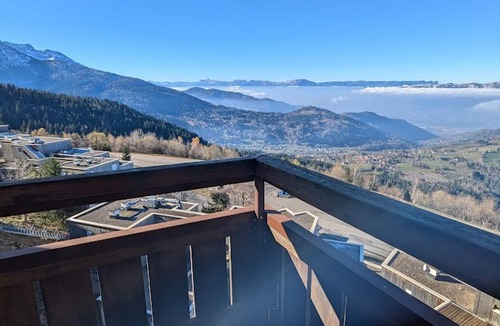 Prapoutel Apartment | Cozy studio in Prapoutel for 3 people with balcony