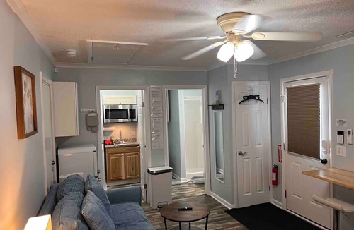 Burton Condo | Cozy Studio Retreat. Pets are allowed