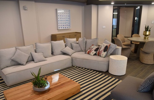 Fort Worth Apartment | Cozy studio with a patio that opens up to cozy swimming pool.