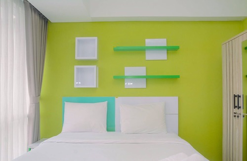 Cawang Apartment | Cozy Studio with City View at H Residence Apartment