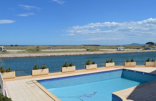 Saint-Cyprien Plage Apartment | Cozy Studio with Marina View, Pool & Parking - Steps from Beach, St. Cyprien