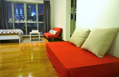 Chow Kit Apartment | Cozy studio with KL City view