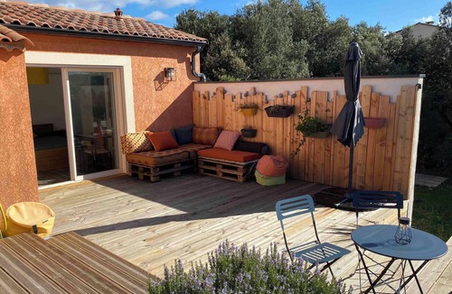 Argelliers Apartment | Cozy studio with pool and nature view