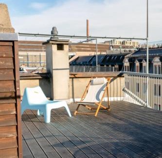 Alt-Wiedikon Apartment | Cozy studio with Roof Terrace for 3
