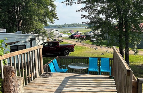 Nipissing Cabin | Cozy two bedroom cabin shores of Lake Nipissing. Enjoy the pool and lake views.