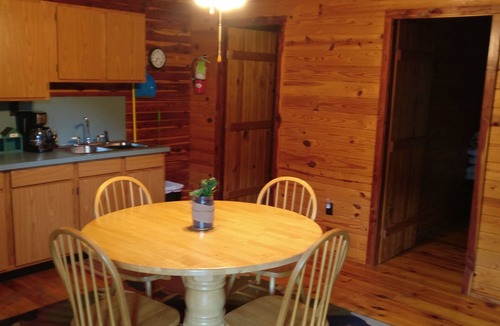 Mountain Pine Cabin | COZY UNIT #1 WATERFRONT LOG CABIN